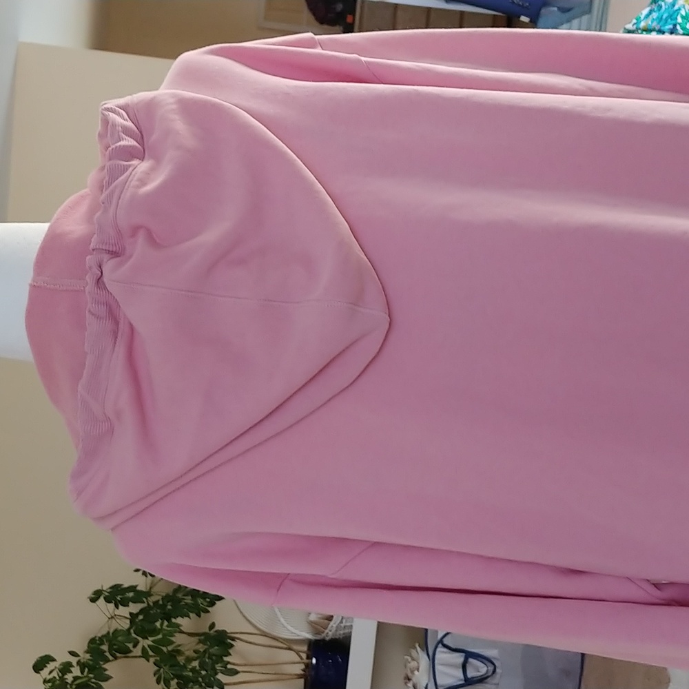 Tommy Jeans Pink Hoodie Sweatshirt/Dress. Size L. - Picture 7 of 11
